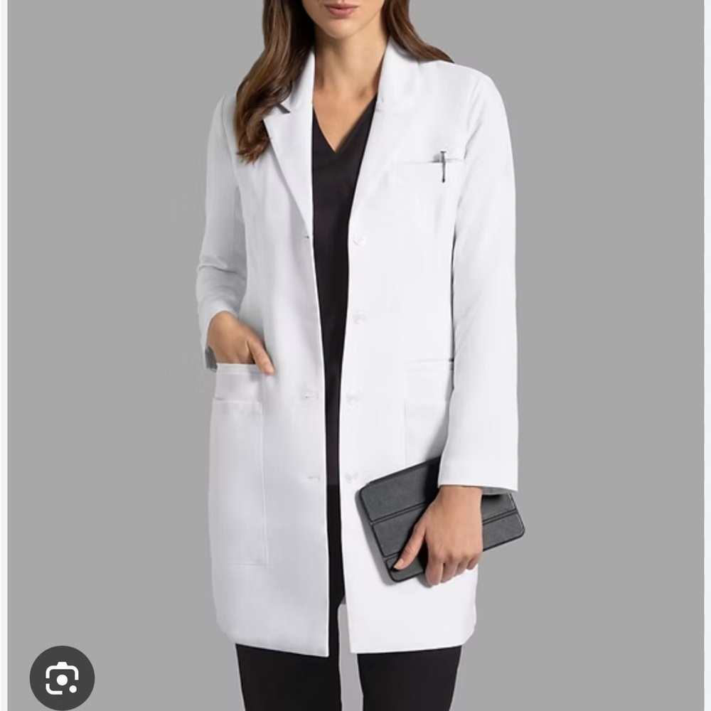 Small Jaanuu Women’s Lab Coat - Neela - used but good condition.